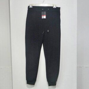 NWT GALAXY BY HARVIC BLACK SWEATPANTS JOGGERS LARGE
